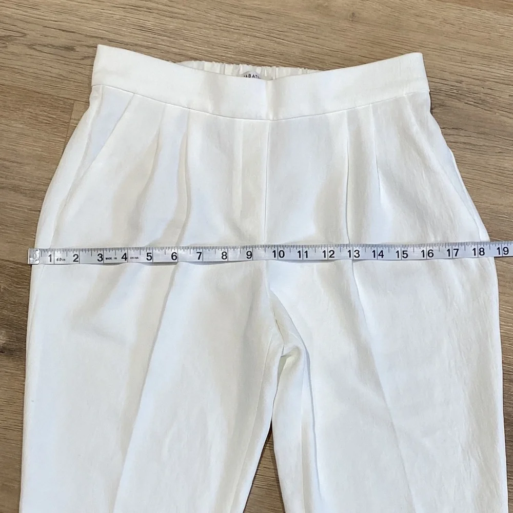 Babaton Cohen Cropped White Pants - Picture 10 of 13